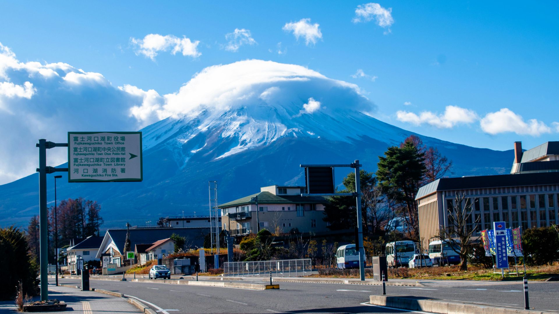 Monte Fuji o cartão postal do japao