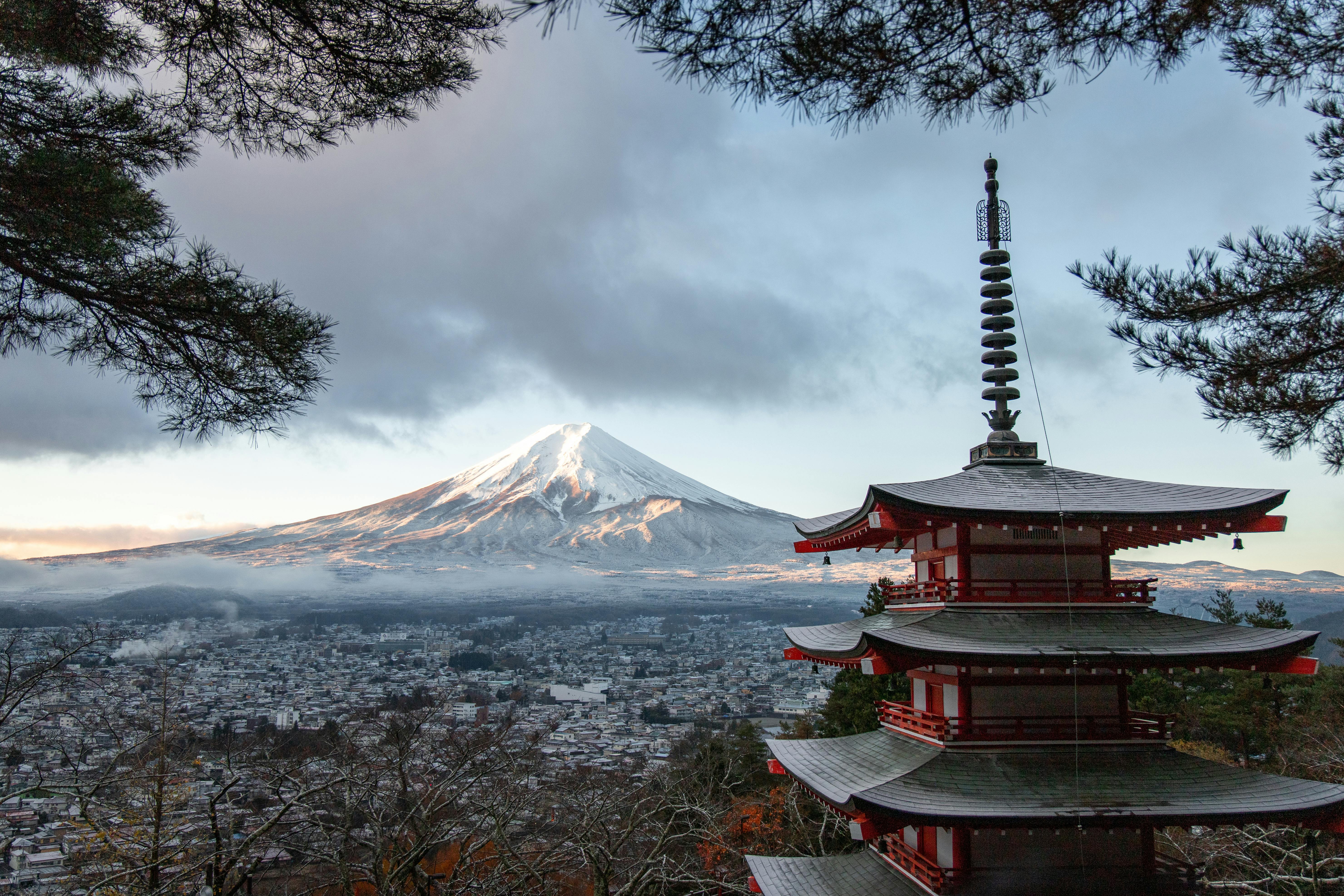 Monte Fuji um dos pontos turísticos mais famosos do Japão