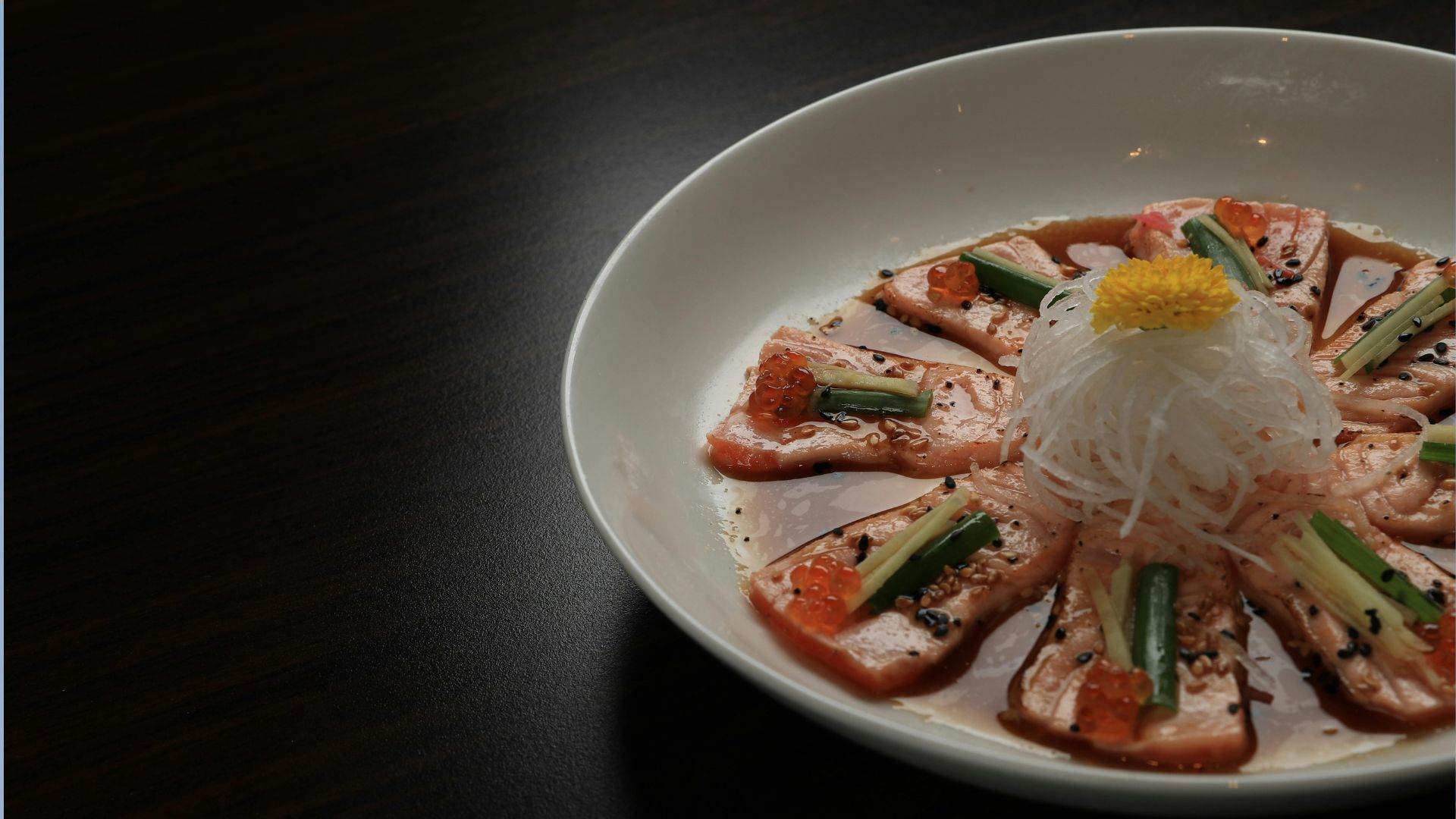 sashimi prato japones
