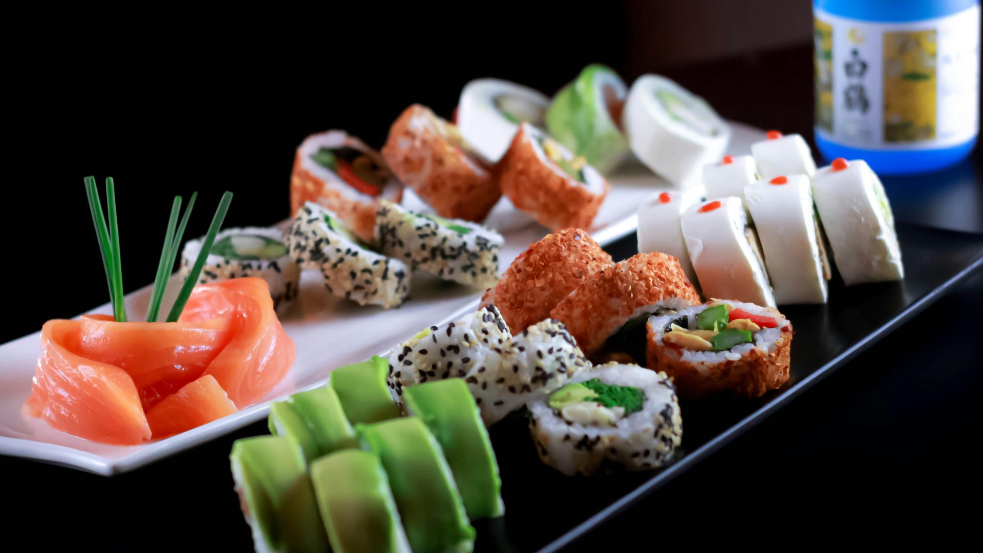 sushi prato japones